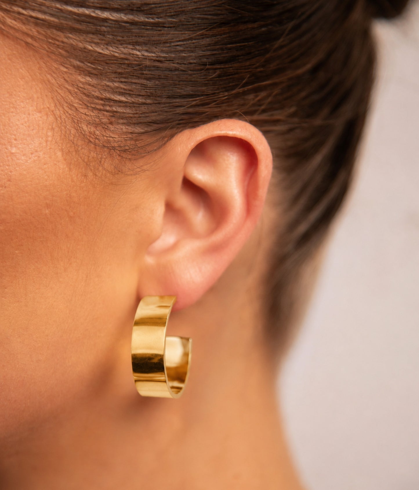 Amber - Oorbellen - Stainless steel