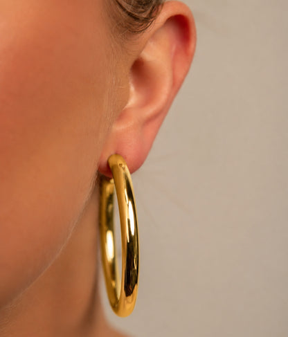 18K Gold plated huge rings