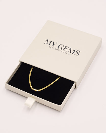 Lena - Ketting - Stainless steel